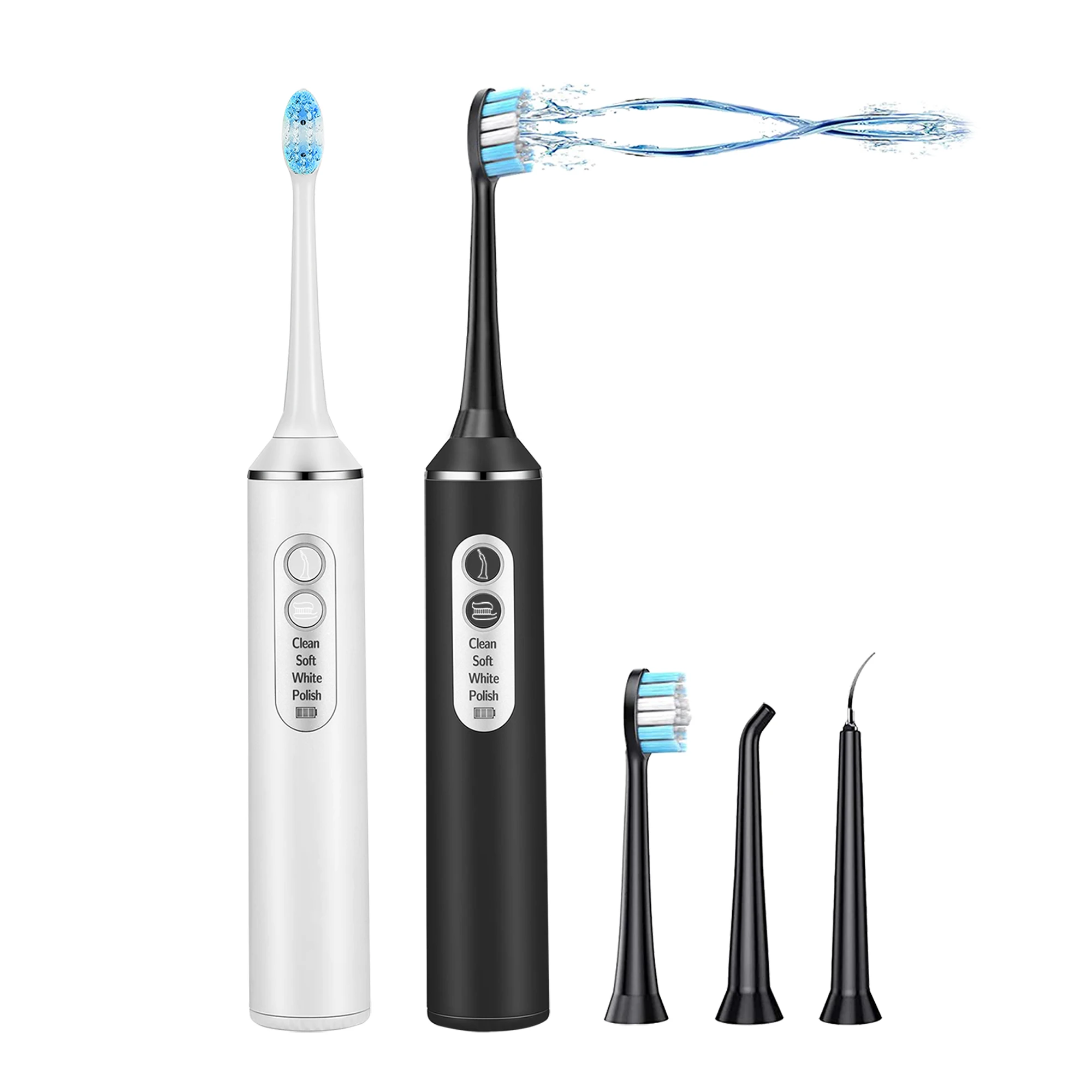 Oral Teeth Care Electric Toothbrush Water Pick Flosser Ultrasonic Toothbrush Portable Dental Flossers Electric Toothbrush