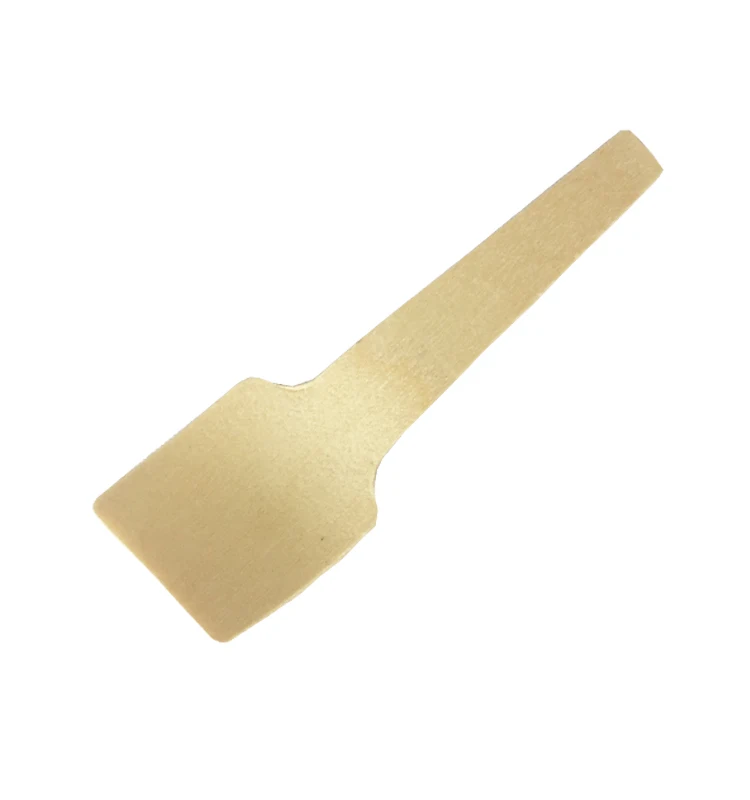 
little wooden ice cream spoon lovely disposable for yogurt,seasoning and facial cream 