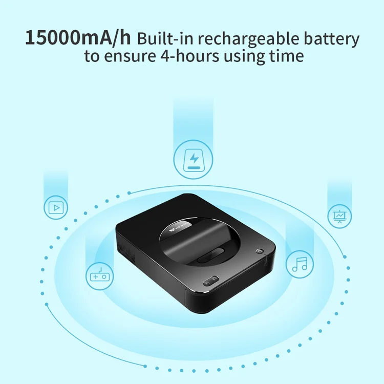 Dropshipping Cheapest Wowoto  3D Dlp Mini Projectors 250 Ansi Lumens 720P Dlp Projector Video Beam Projector Ultra Short