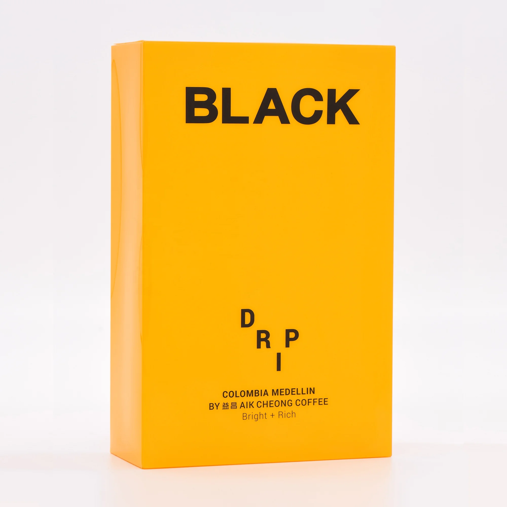 Aik Cheong Black Drip Series Colombia Medellin (10 г x 10 дюймов) Премиум арабика кофе
