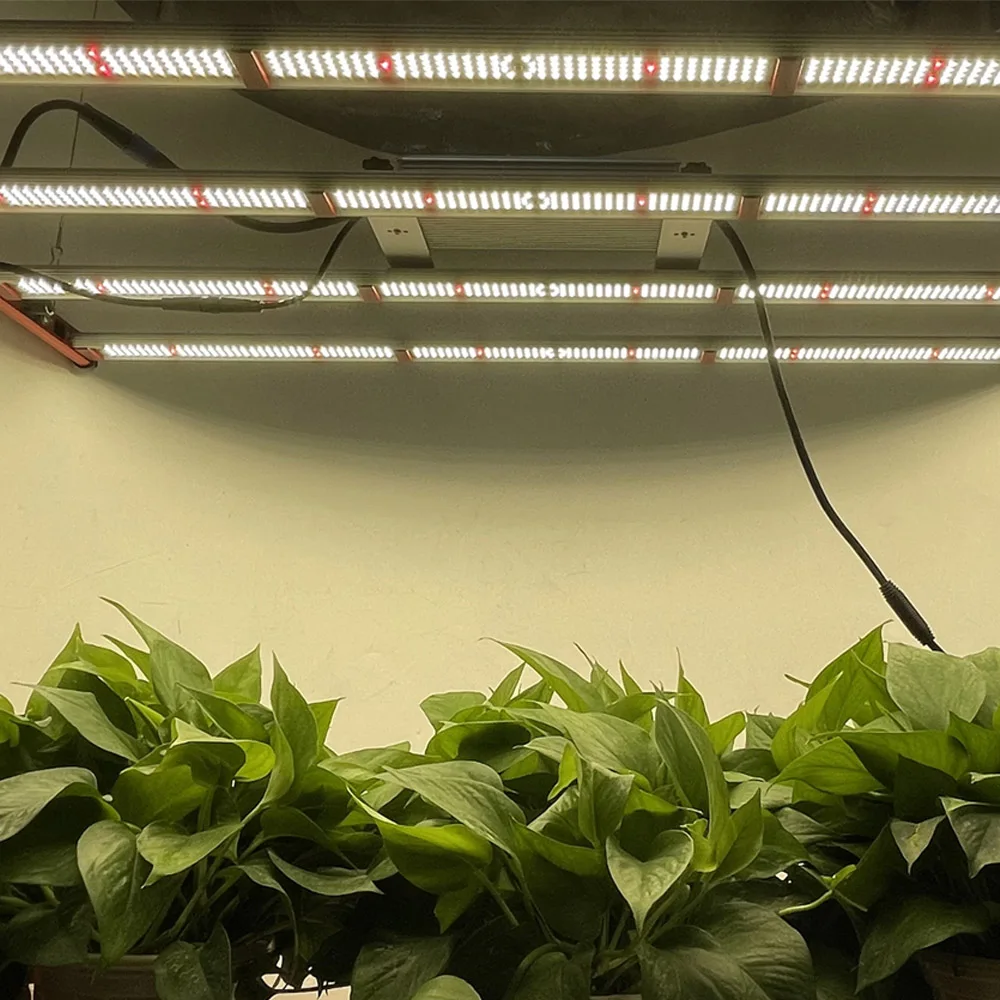 AGLEX 4 бар настоящие 400 Вт светодиодные светильники для выращивания растений в
