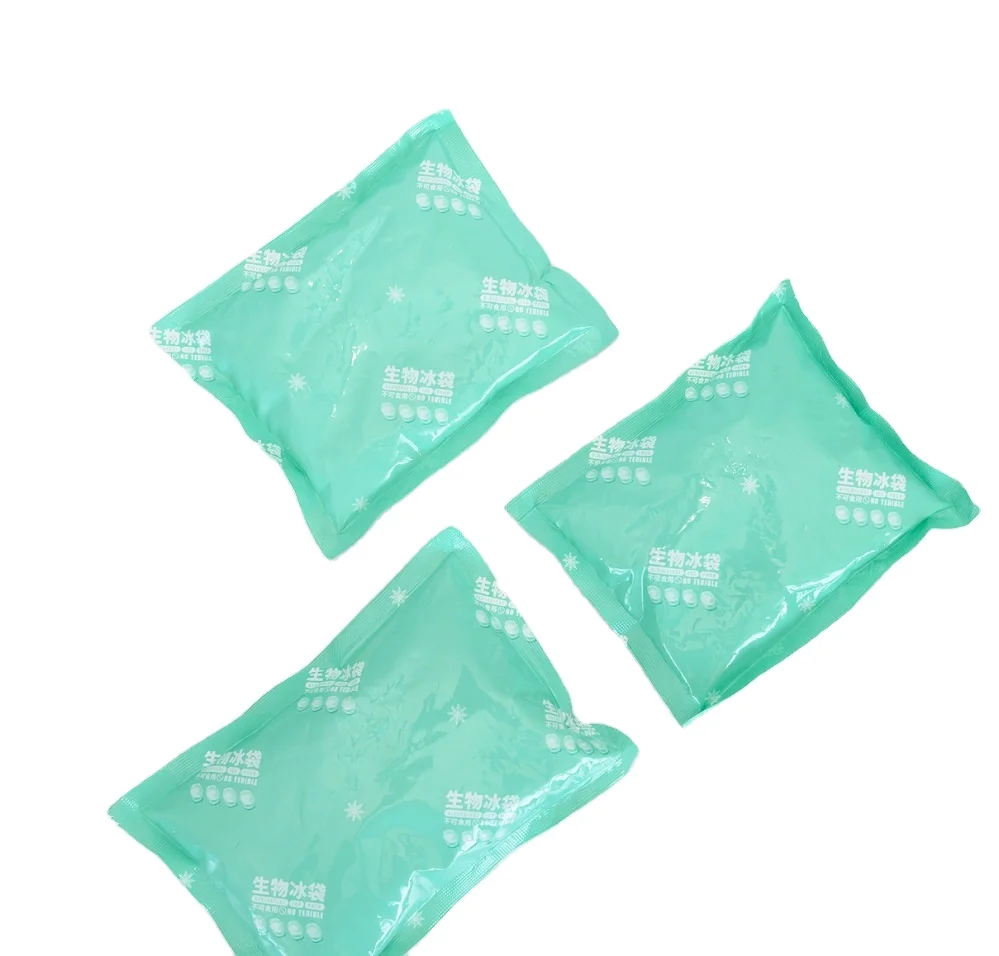 Reusable Gel Cold Ice Pack Gel Cooler Bag for Food Fresh