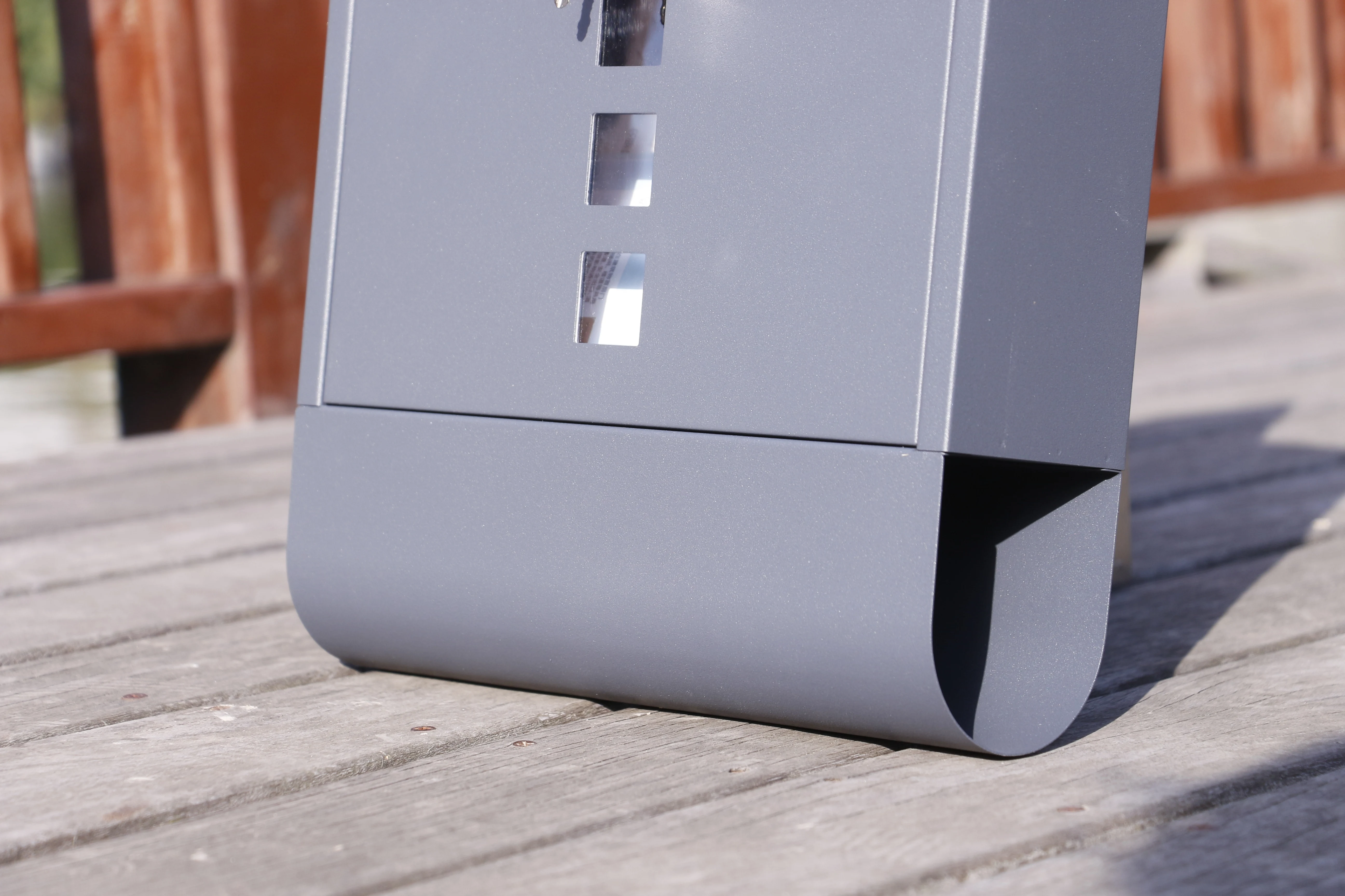 Modern Exquisite High Quality Steel Outdoor Post Office Mail Box With The Cylinder