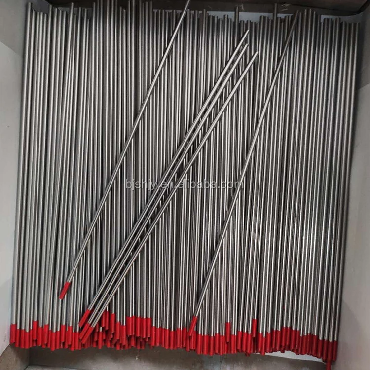 Welding assorted wolfram electrodes tig grinding tungsten electrode 1.0 red color  eletrodo tungstnio 24