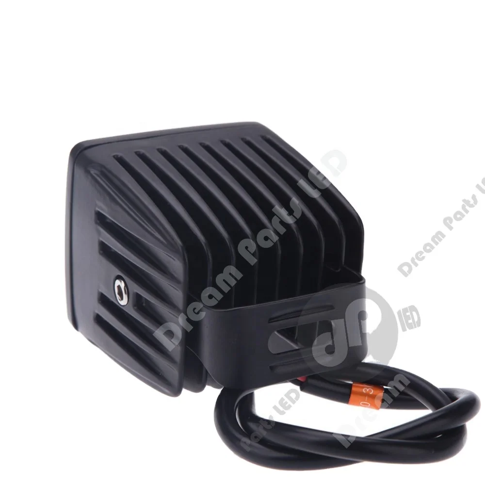 Wholesale 3 inch 9v-32v Square 20w Auto Led Work Light DRL Fog Lamp For ATV SUV Motorcycle Pod Lights