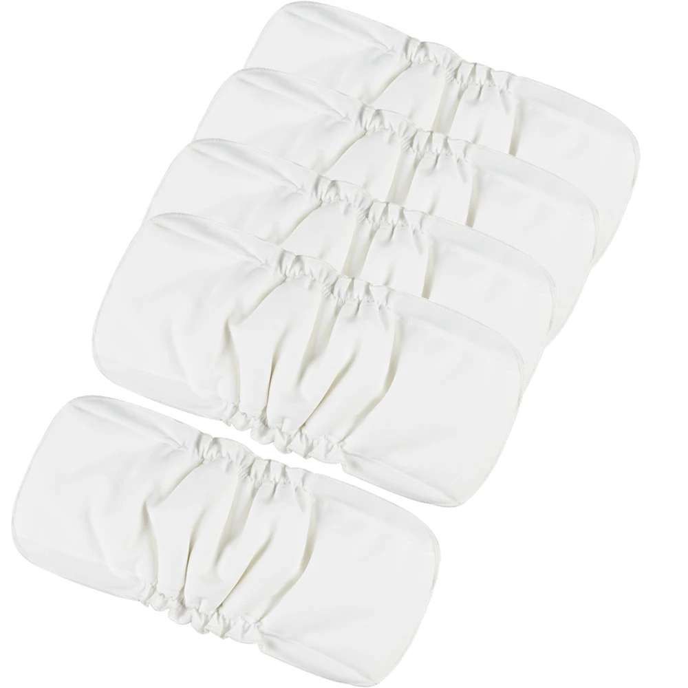 Водонепроницаемые вставки для подгузников из гофрированного полотна PUL натуральные бамбуковые хлопковые вкладыши тканевых