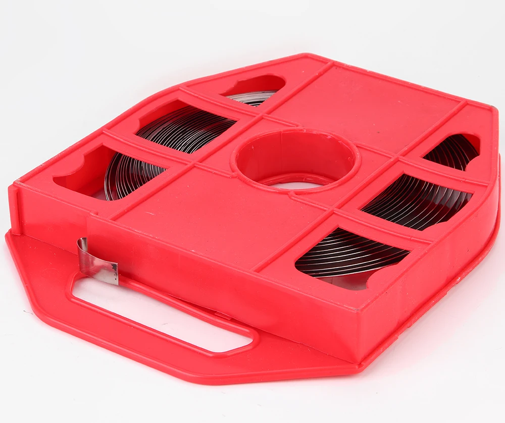 Обвязочная лента из нержавеющей стали 3/4, ширина 304 дюйма, инструменты для обвязки 0,03 дюйма, катушка толщиной 30 или 50 метров на катушку