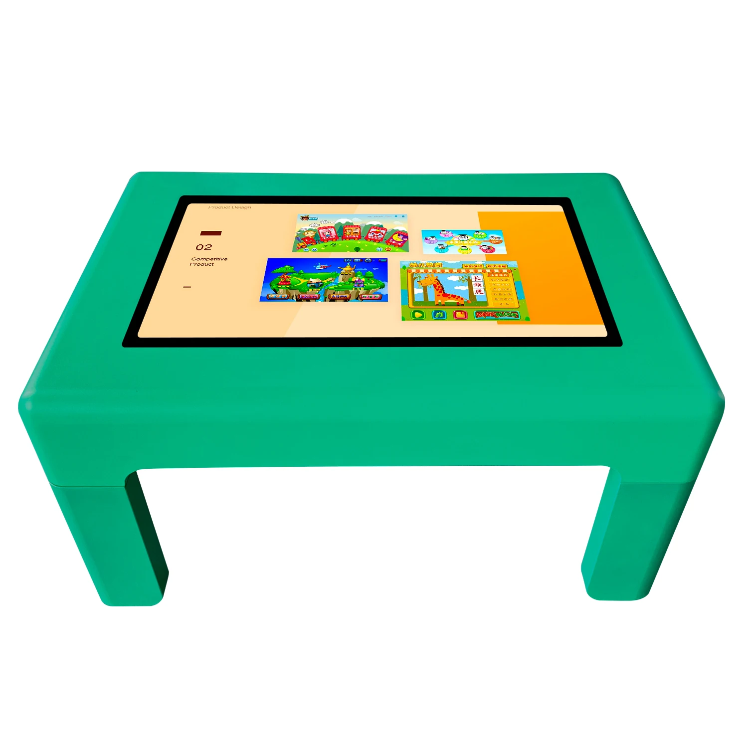 advertising video media player 32 inch android windows kids screen waterproof lcd touch display interactive games table