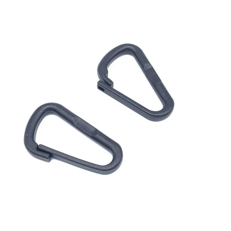 Outdoor mountaineering supplies mountaineering buckle D shaped hiking carabiner hook