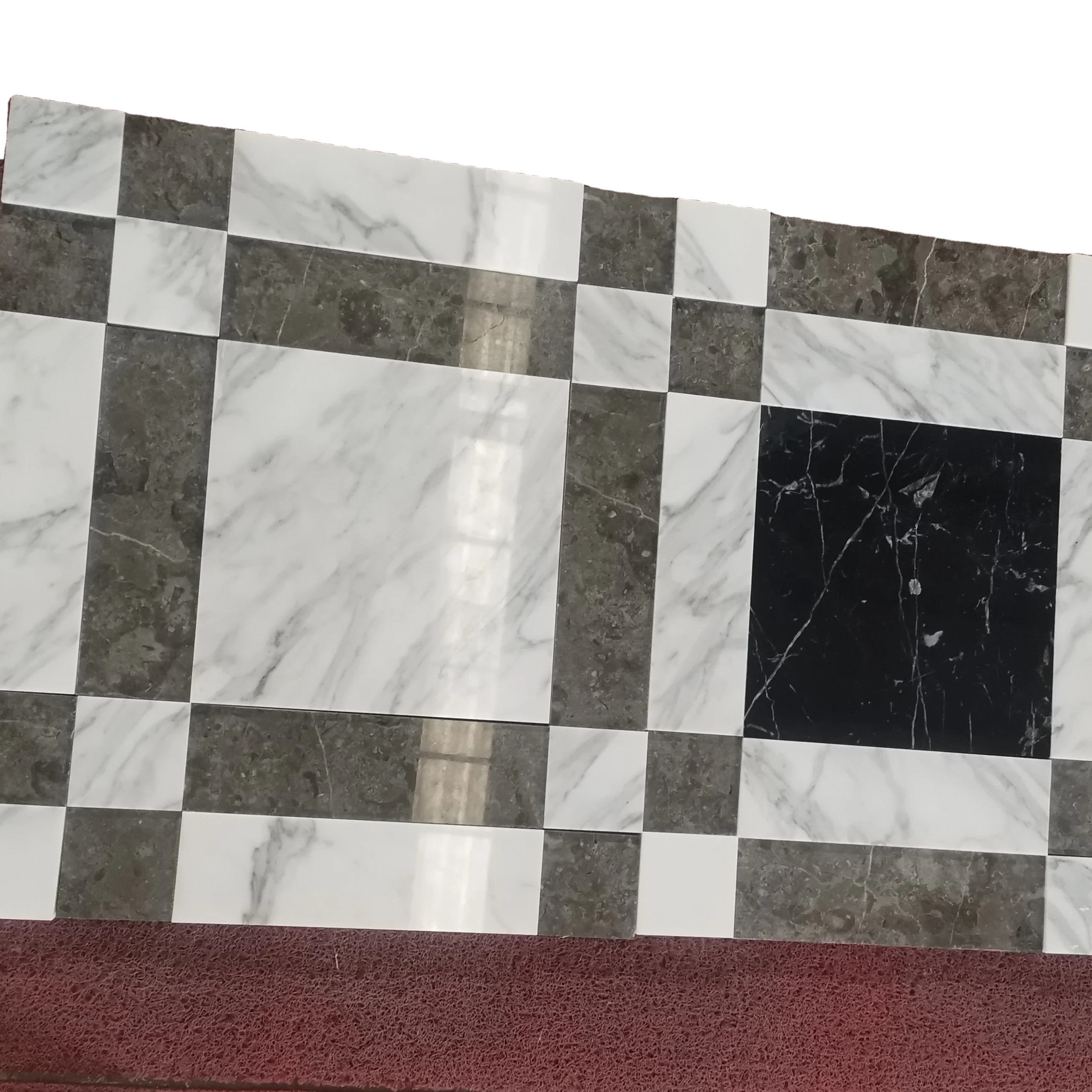 Beautiful Stone, Tile and Marble Floor Medallion