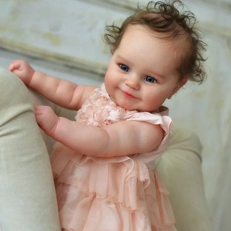 Customization Soft Silicone Reborn Toddler Reborn Baby Dolls Silicone Gifts Doll For Kid Girl Toys
