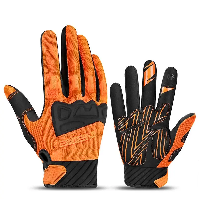 Outdoor half finger Sport gloves Touch Screen Gloves Shockproof Anti Slip Full Finger Breathable Sport Cycling Gloves