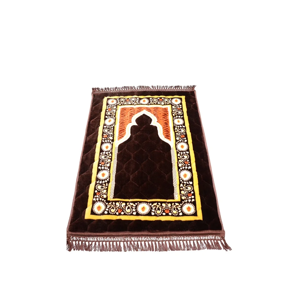 Quilting Muslim Cotton Islamic Foldable Big Prayer Mat