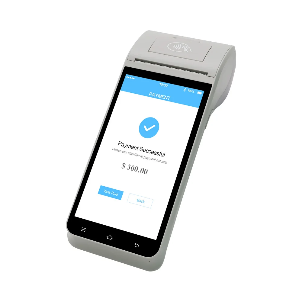Портативный Новый заказ POS ZCS Z91 Smart Android 11 0 Чековая печать POS-системы 58 мм Термопринтер