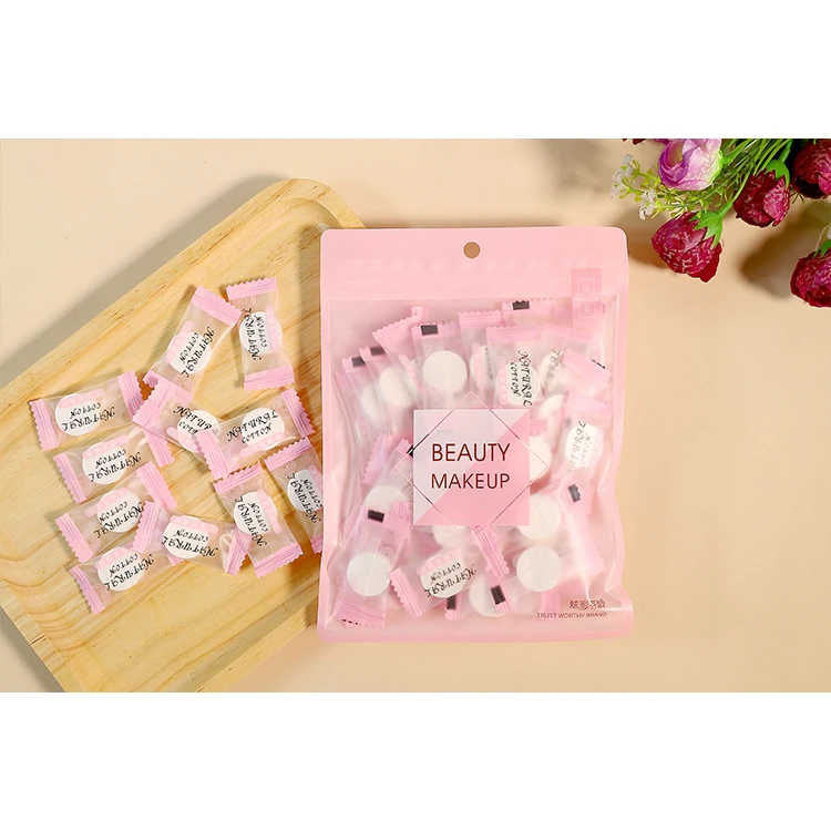 
Hot sale travel mascarilla comprimida 40 pieces portable non-woven mask candy pack compressed mask tablets 