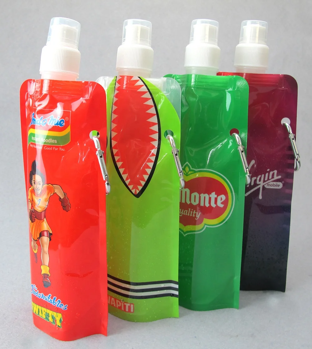 
Customized Doypack Drinking Stand-up Packaging Bag Reusable Plastic Pouch Recycled Water Pouches 