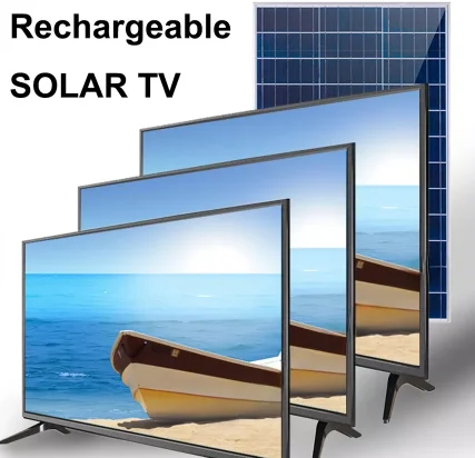 Best-selling Solar TV with high-quality solar panels 30 inches 40 inches