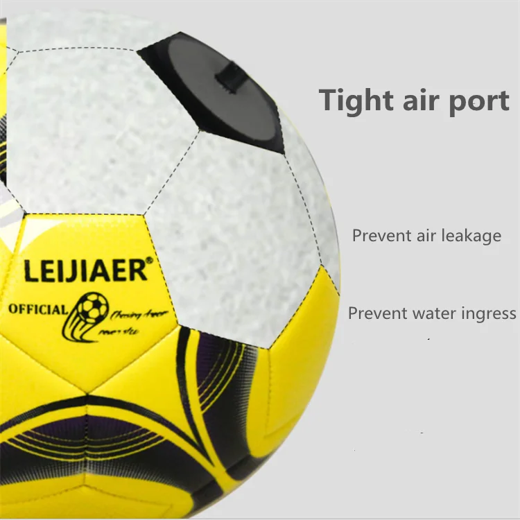 Wholesale Customized Top Quality Full Size Soccer Football