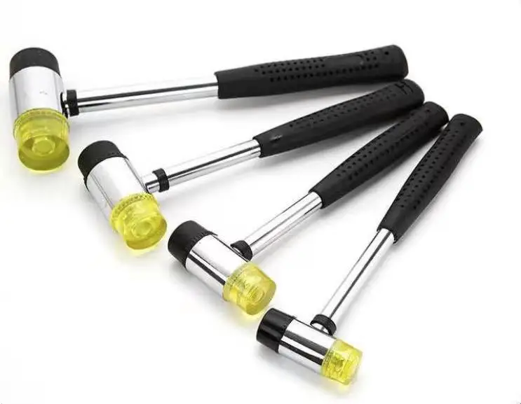 Высокопрочный резиновый Мини-молоток с твердой и мягкой головкой