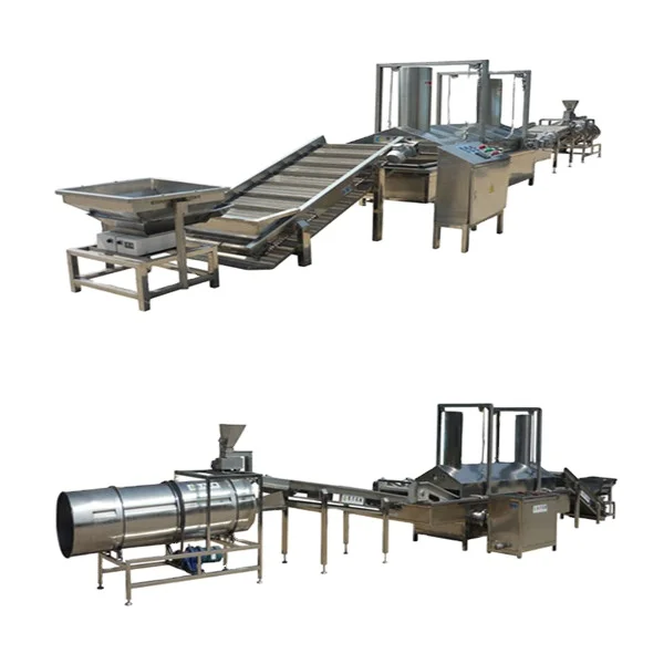 Doritos Continuous Frying Machine For Fried extruded Snacks