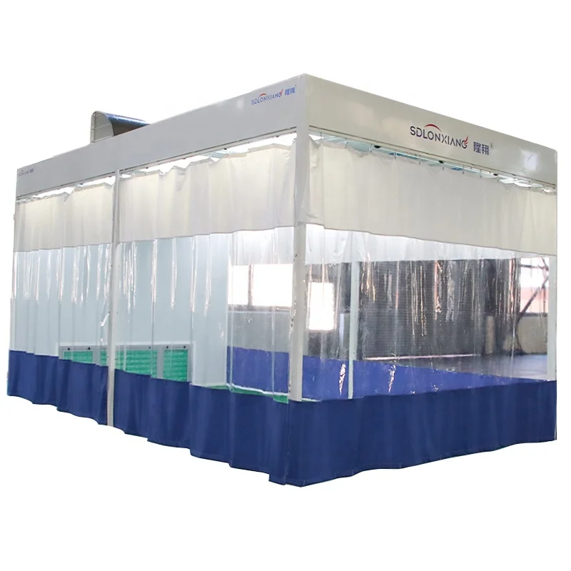 LX-2-2 prepare station car painting prepare room car preparation station spray booth