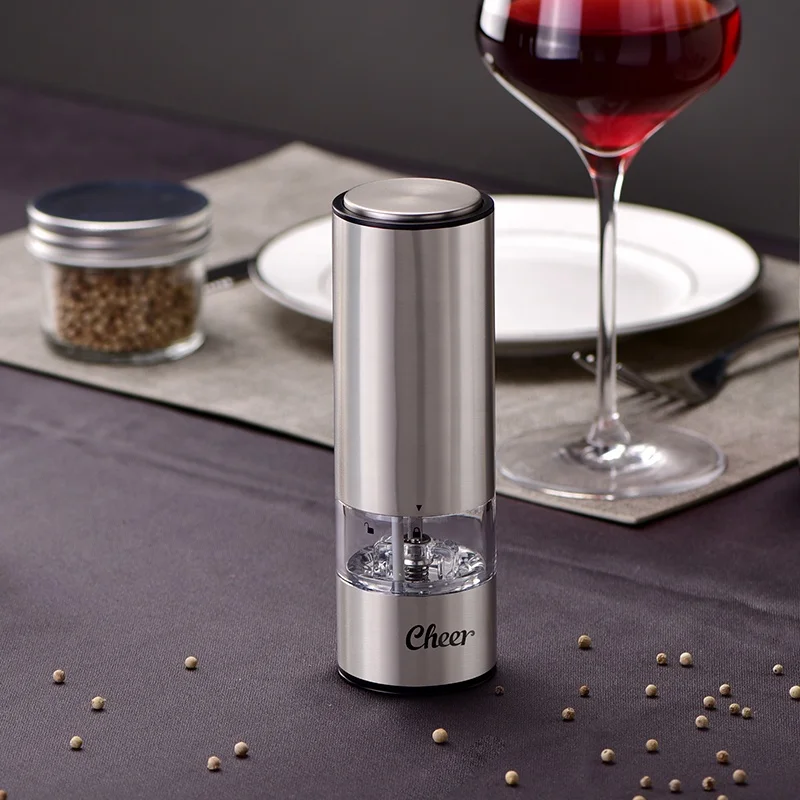 Hot Sale Kitchen Tools 85 ML Black Pepper Grinder Food Grade Gravity Pepper Grinder