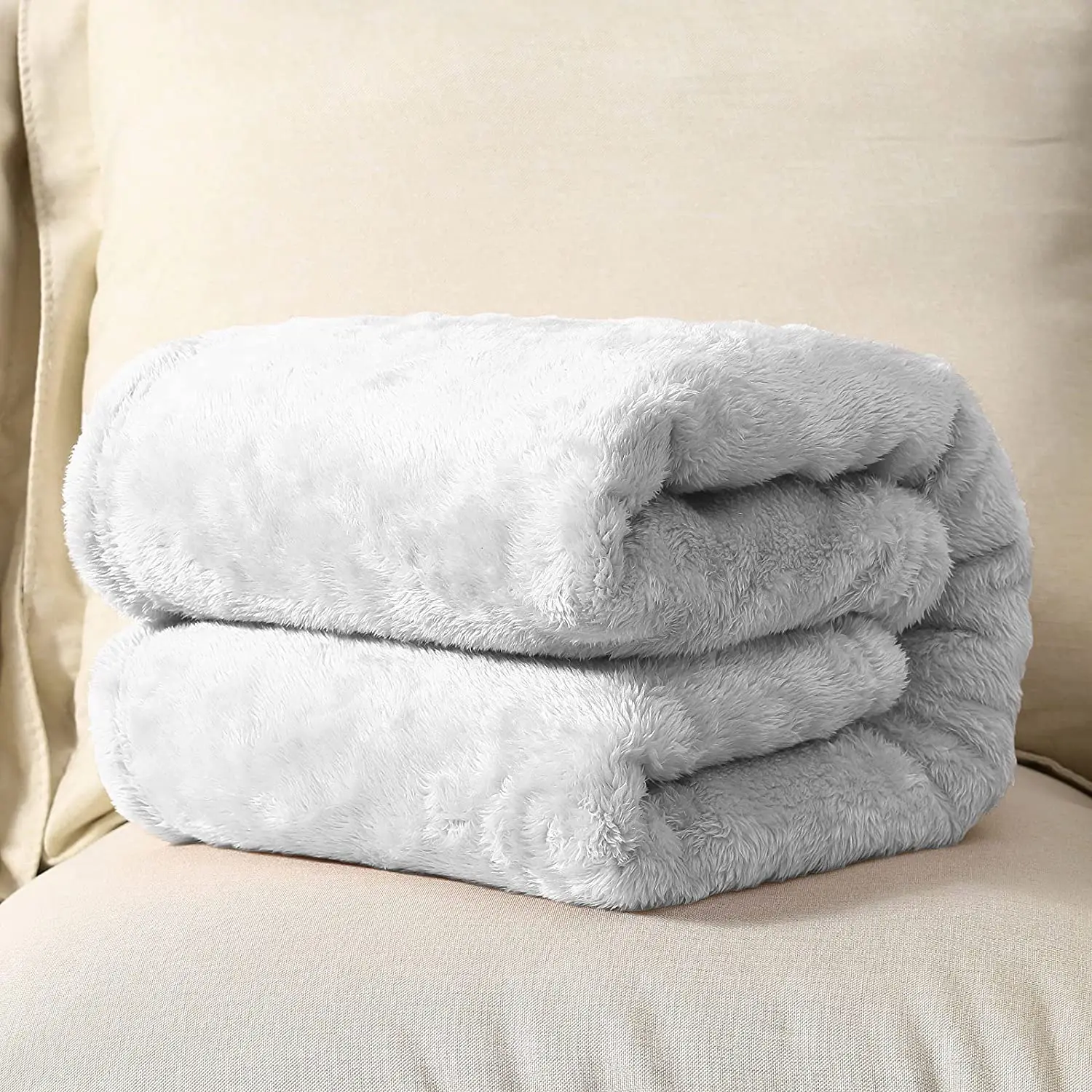 Flannel Fleece Blanket Throw Size Throw Blanket for Couch Sofa Bed 280GSM, Super Soft Plush Cozy and Light blanket