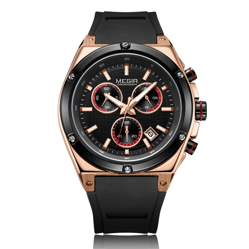 Relogio Masculino MEGIR Watch 2073 Original Brand Luxury Men Wrist  Waterproof Chronograph Quartz