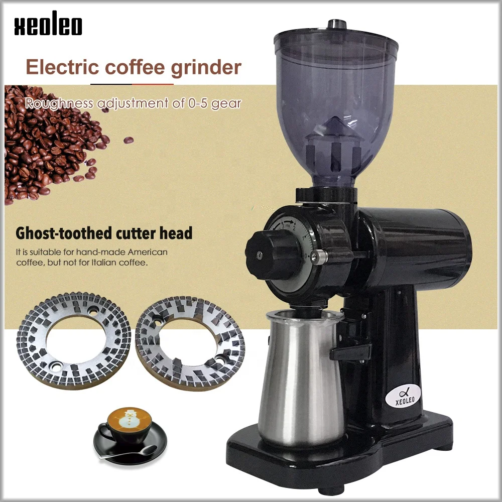 
XEOLEO 150W Ghost teeth Electric Coffee grinder 250g Coffee miller Milling machine Yellow/white/black Household Coffee grinder 