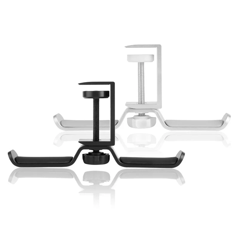 
Metal Rotate under desk hook PC headset headphone hanger stand 