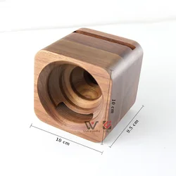 New Design Portable Eco Friendly Maple Cherry Cellphone Wooden Phone Speaker