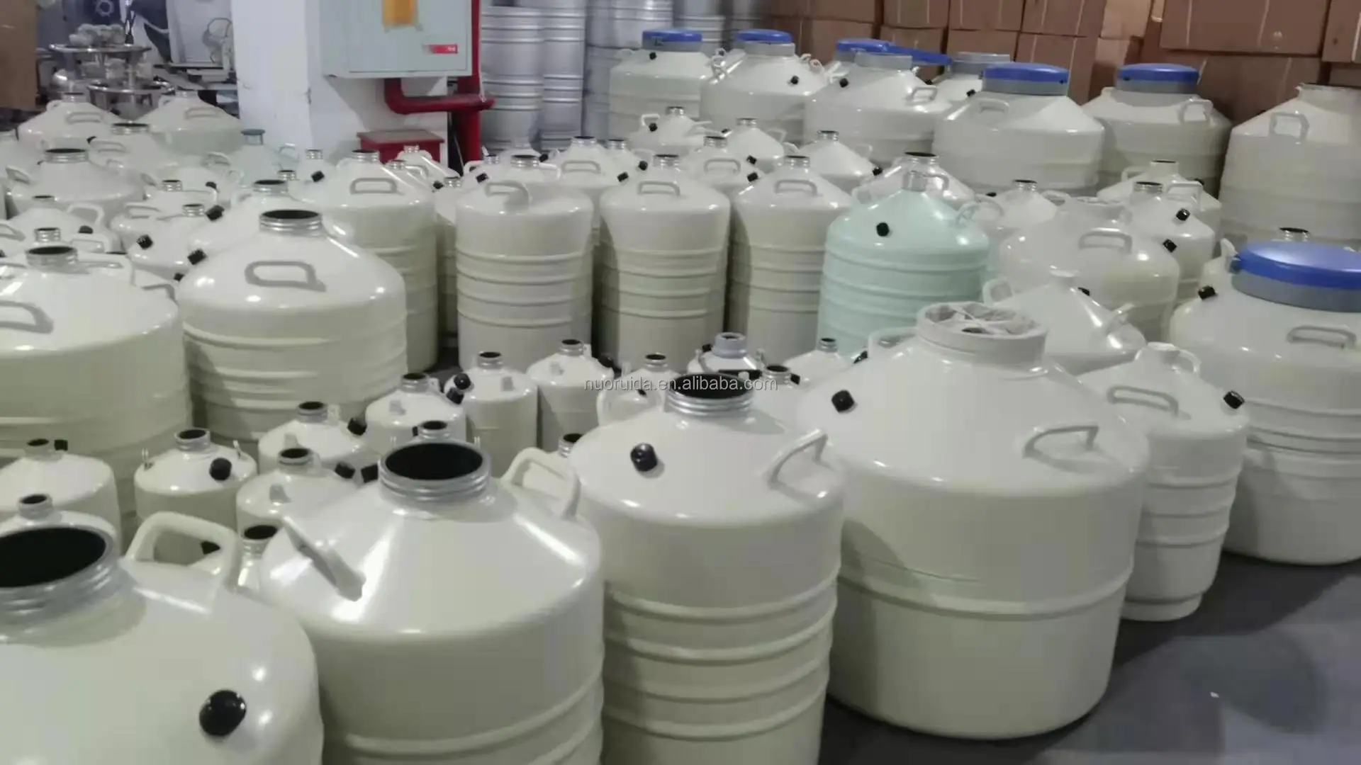 Liquid Nitrogen Semen Cryogenic Storage Tank Container