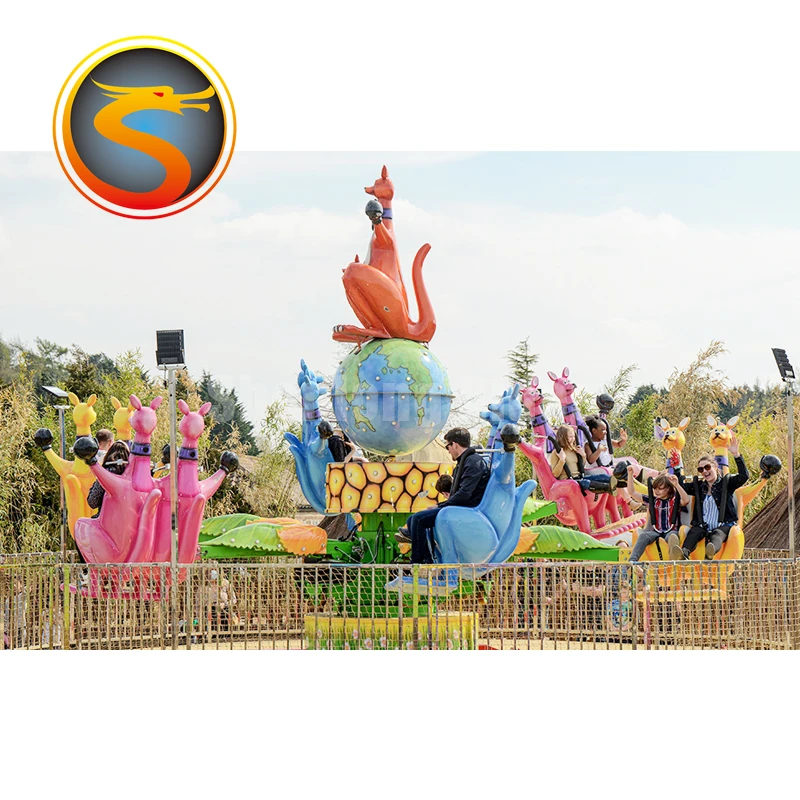 China Professional Amusement Park Thrill Swing Kangaroo Jump Rides for Family Playground