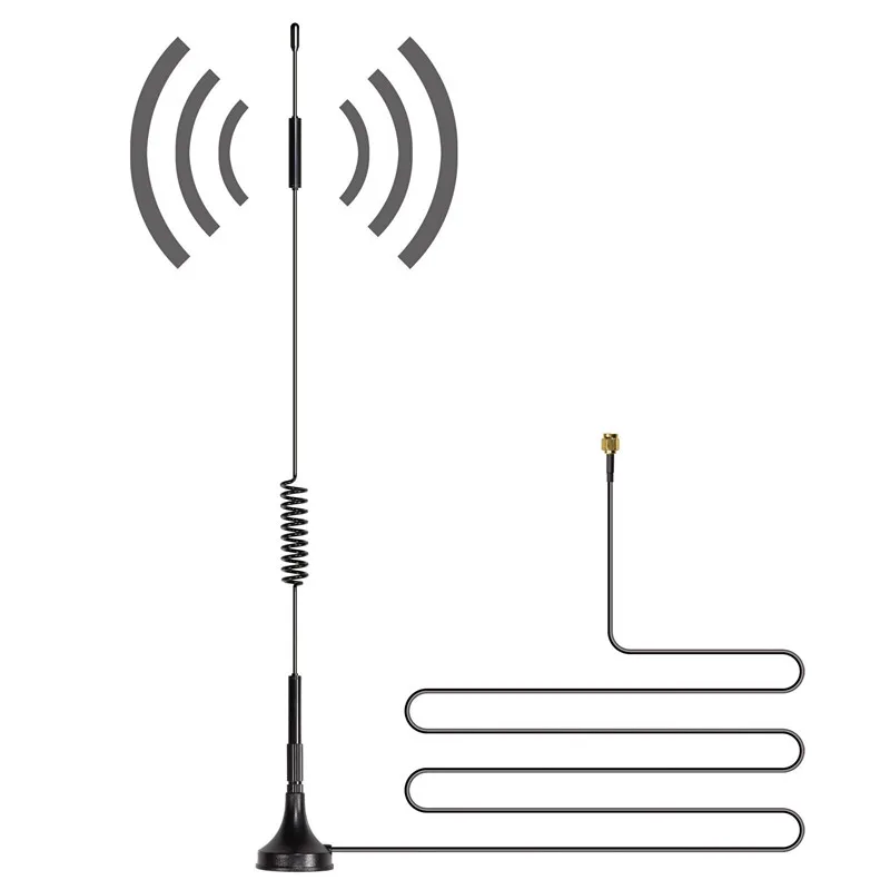 Антенна 868 ~ 2700 МГц GSM 3G 4G с разъемом SMA Male магнитным основанием RG174