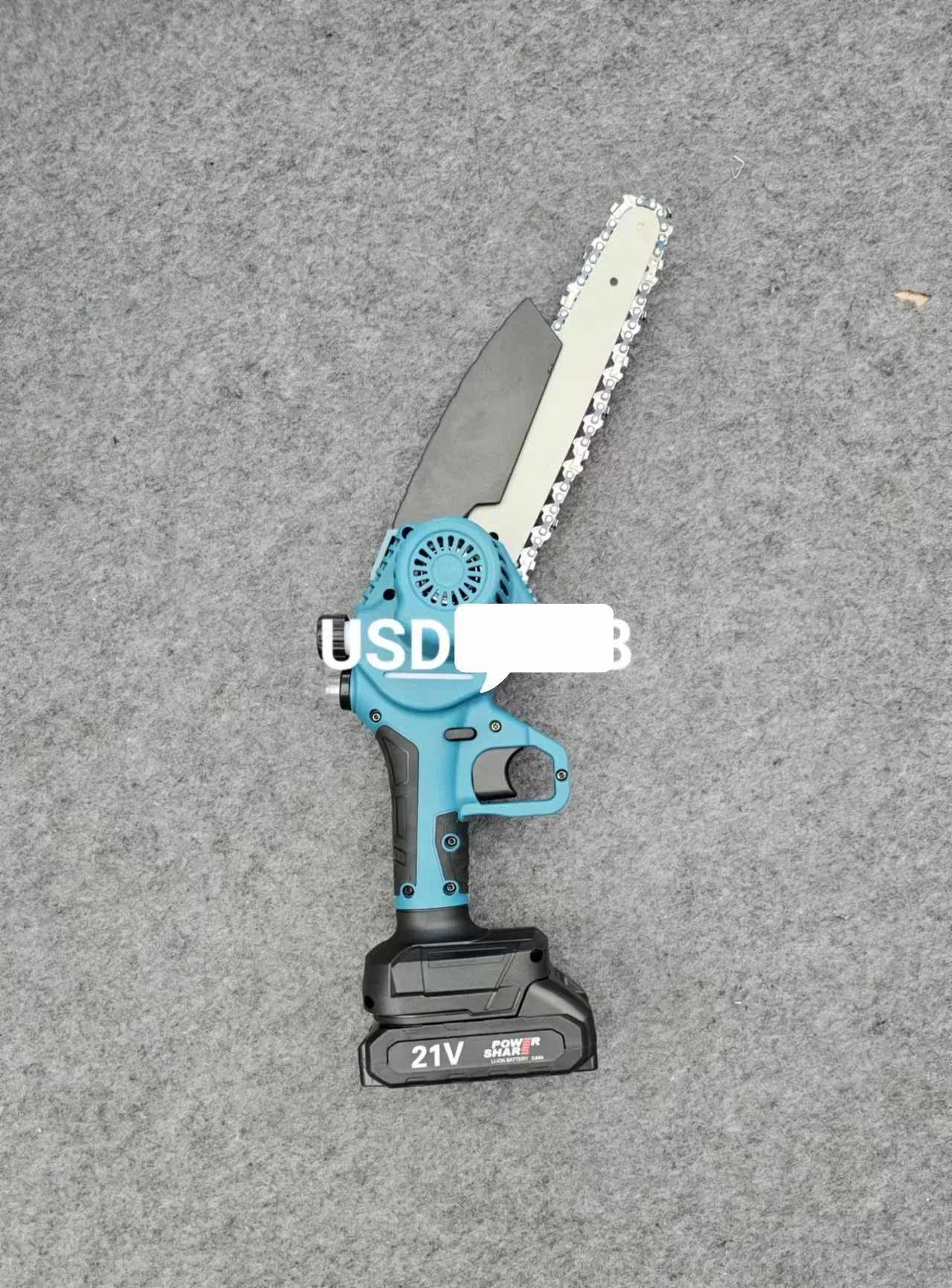 Mini Chainsaw 6-Inch Cordless with 2 Battery - 21V Handheld Electric Small Power Chain Saws Battery Operated with 2 Chains