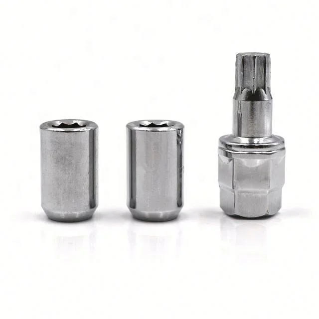 Open End Wheel Locking Set Tuner 10 Point Hub M14x1.25 M12x1.25 White Rays Wheels Lug Grade 8 14mm*2.0 12*1.25 Nuts Nut Chrome