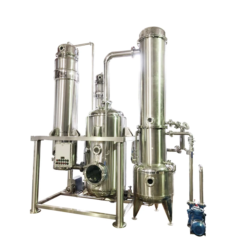 Односторонний падающий пленочный испаритель, вакуумный Испарительный концентратор