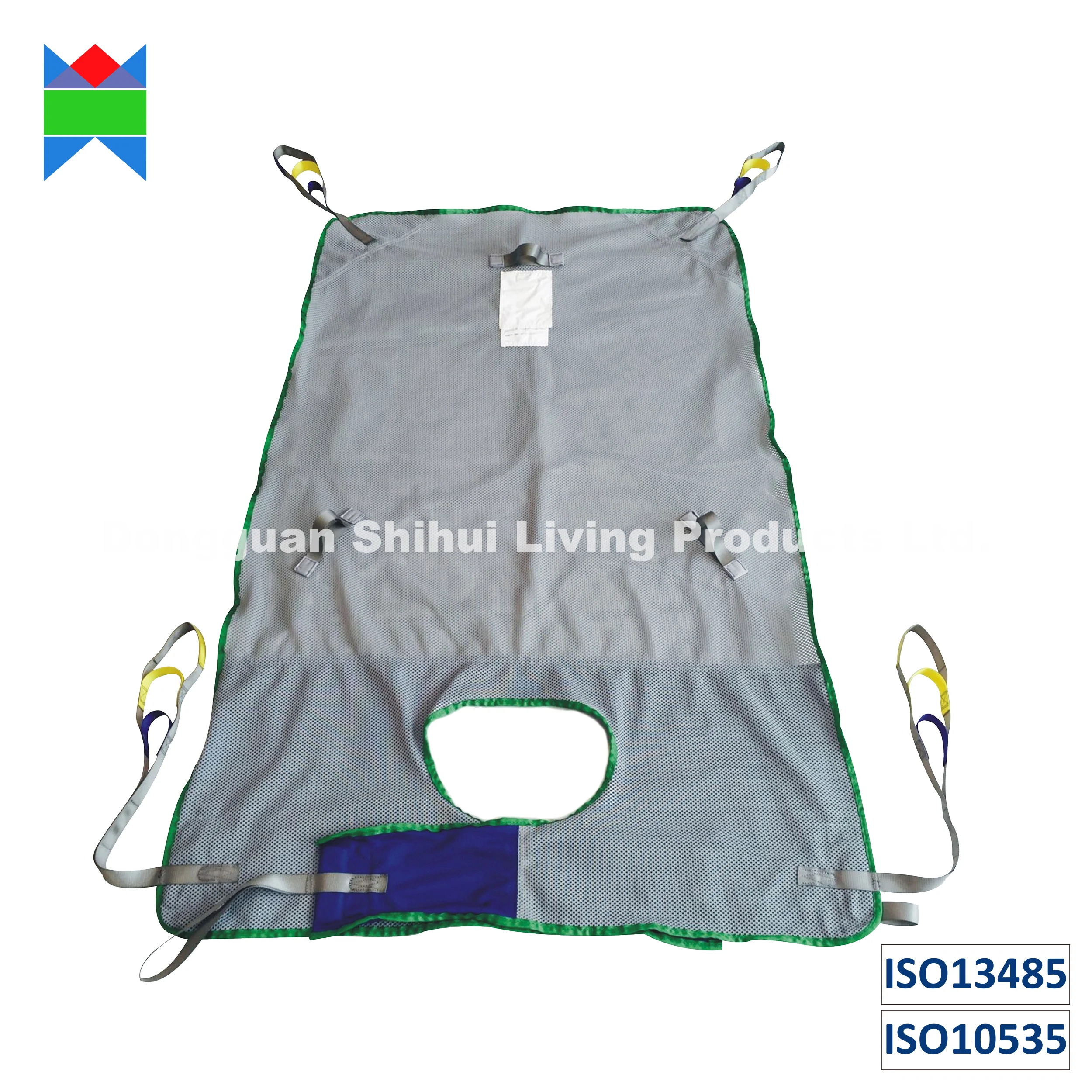 
ISO13485 accredit manufacturer Paitent transfer Hammock hoist Sling for amputee repositioning and lifting 