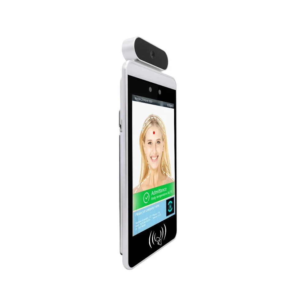 
alarm camera face recognition terminal sensor check kiosk recognition temperature scanner 