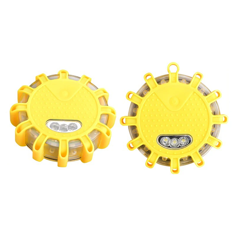 Magnetic and hanging led warning flash beacon warning light AAA battery 9 models strobe light led traffic solar warning light