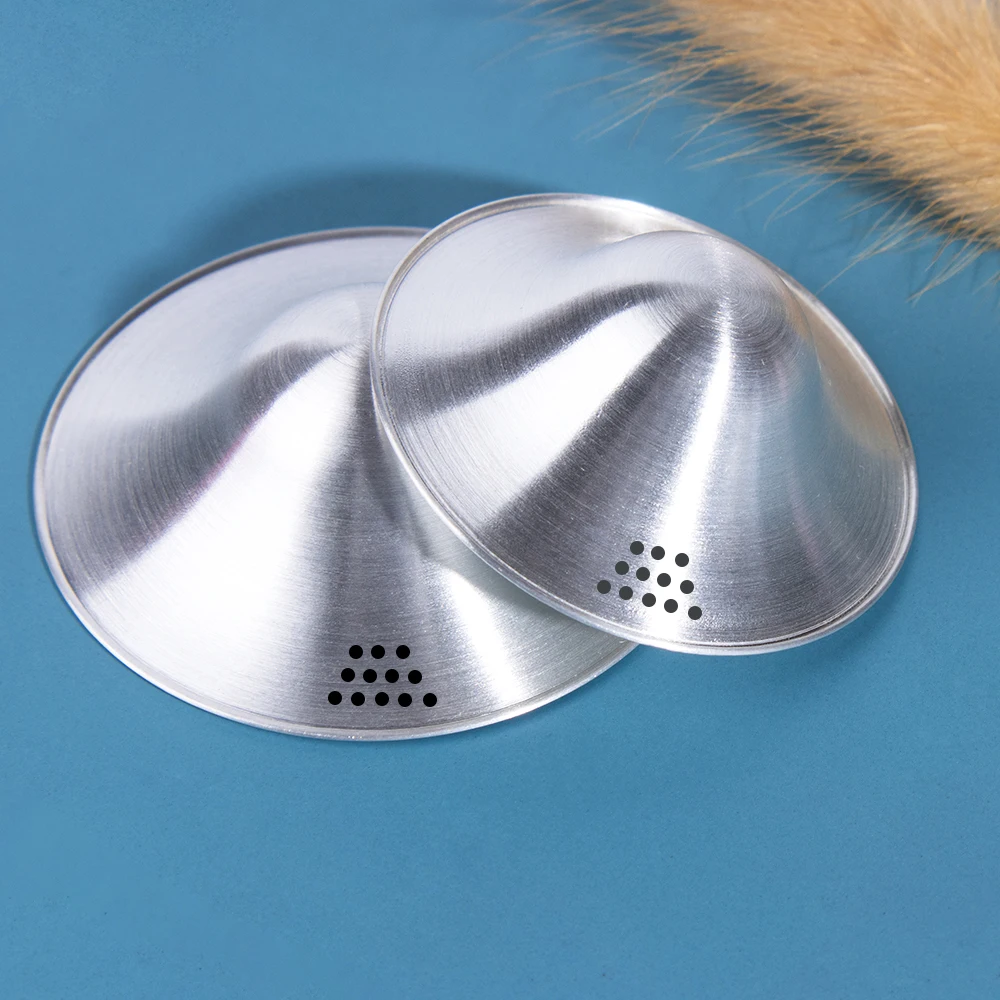 Original 999 Carat Pure Silver Nursing Newborn Cups Breastfeeding Reuse 925 Silver Nipple Shield