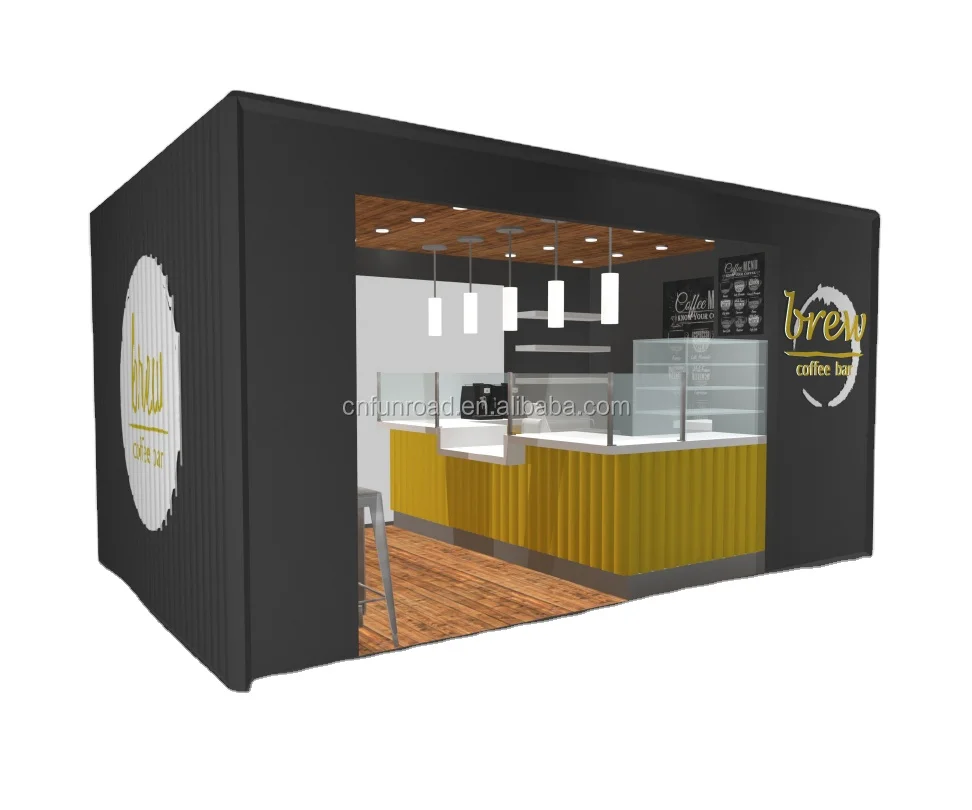 Популярный индивидуальный кофейный киоск/мобильный кофейный киоск/кофейный киоск для продажи