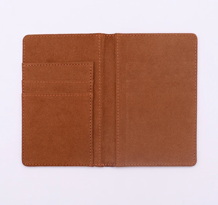 Personalized Photo Design Fashion Color PU Leather Custom Passport Cover Sublimation blank