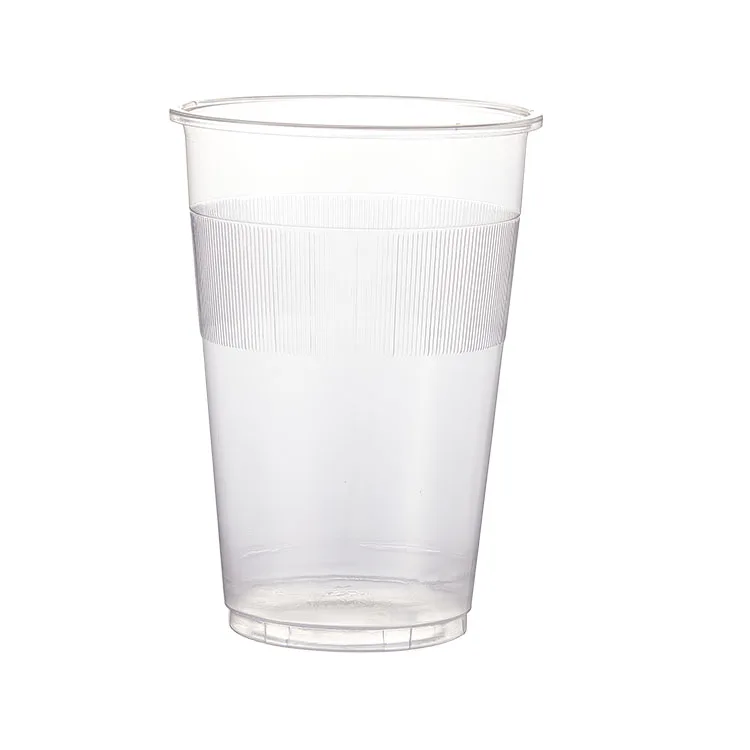 Plastic Coffee Drinking Cups Ps Large Disposable Oem Odm Design Disposable 16oz BSCI Plastic Straws Wine Glasses Plastic 8g