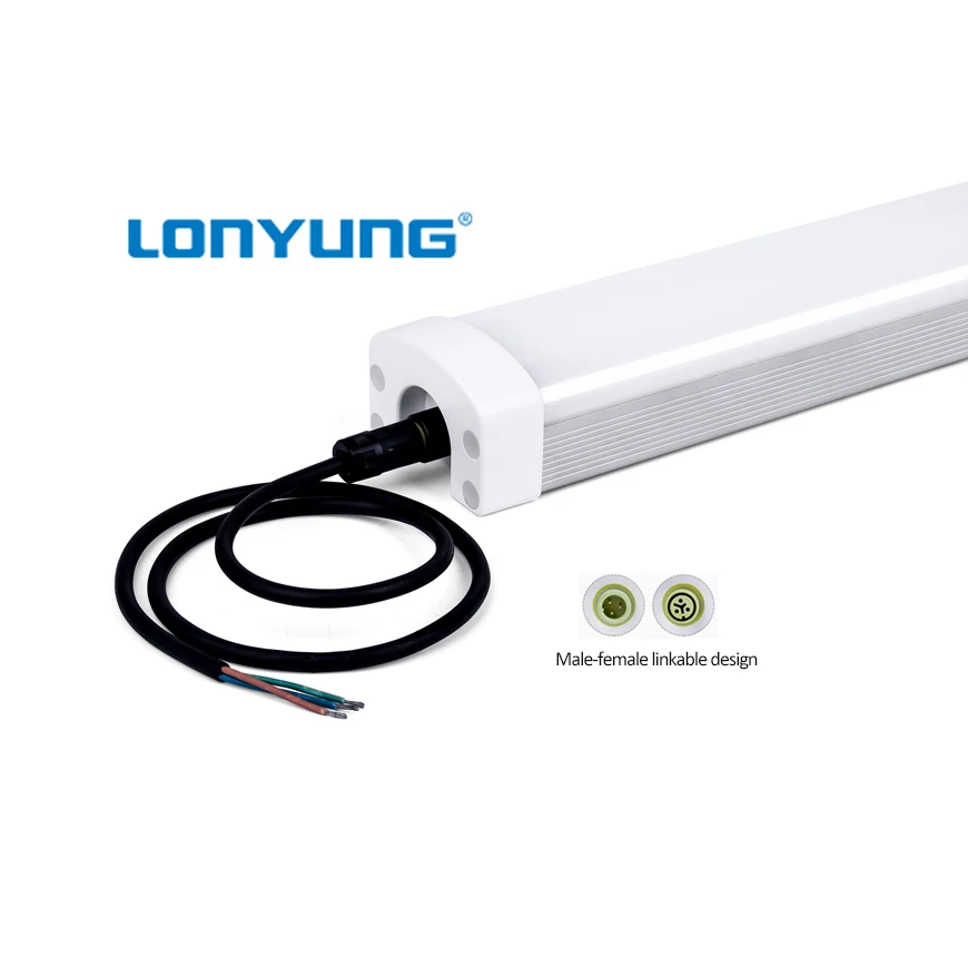  Горячая Распродажа TUV Linkable IP66 4 фута Водонепроницаемая трубка светодиодный Tri-proof Light 120 см 60 Вт
