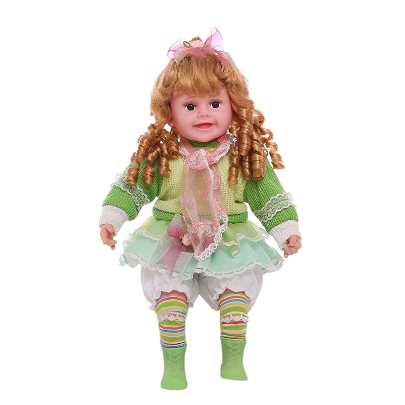 Supplier wholesale beautiful dress endearing real like Reborn kids cute baby doll