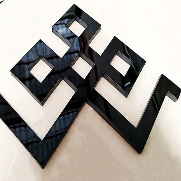 Stainless steel wall tile trim decorative brass metal strips