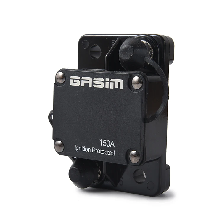 Fuses Automotive Cars 12V-48V DC Thermal Overload Protector Switch 150Amp Boat Marine RV Car Circuit Breaker