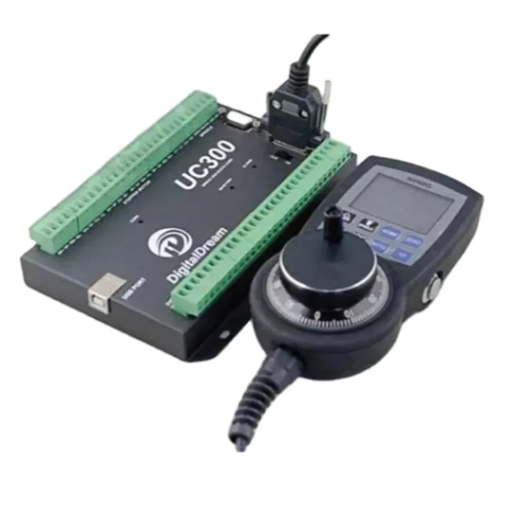 UC300 Mach 3 CNC Motion Controller Board NVUM Upgrade 4Axis With NVMPG Pendant For Cnc Engraving And Cutting Machine