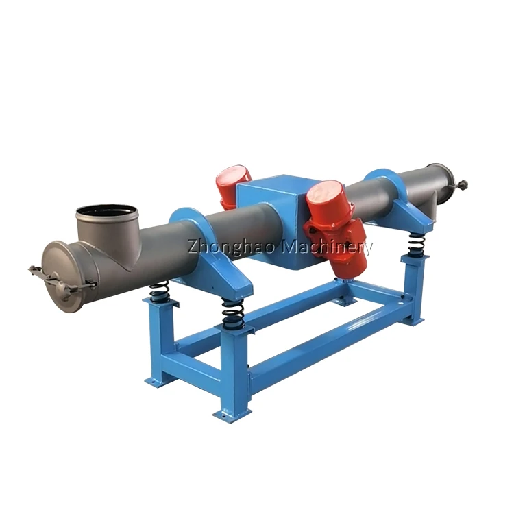 Mini Vibrator Conveyor Food Grade Powder Coating Overhead Tube Vibrating Conveyor
